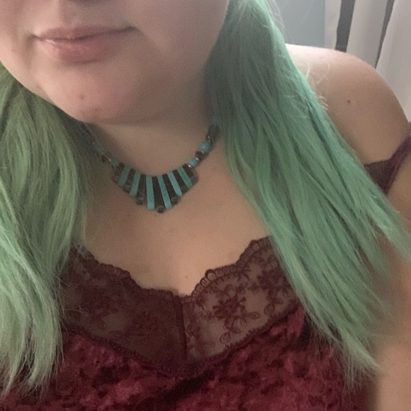 Metal Beaded Necklace - Picture 3 of 3